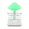 Humidifier Aromatherapy Night Light, Clouds, Rain, Rain, Aromatherapy, Colorful Lights, Humidifier, Usb Connection, White, Quiet, Meditation