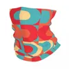 Scarves 70s Pattern Retro Inustrial Bandana Neck Cover Printed Wrap Scarf Multi-use Balaclava Cycling For Men Women Adult Windproof