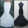 2019 cola de pez blanca sirena accesorios nupciales enaguas vestido de novia blanco negro nupcial enagua enaguas accesorios Underskirt281h