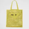 Tasarımcı Çanta Omuz Çantaları Plaj Çantası Moda Çanta Çantaları Örgü Yaz Saman Tote Çanta Debriyaj Çanta için