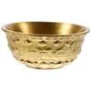 Miski miski skarbnik oferujący wystrój bogactwo mosiężne złoto chińskie złote domowe woda dekoracyjna miedź Miedź dobra tybetańska ołtarz