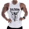 Herrtankstoppar gym Kläder Bomull Bodybuilding Tank Top Bodybuilder Mens Ropa Hombre Tops Singlet Erkek ärmlösa män 230721