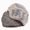 Berets 2023 Four Seasons Bawełniane czapki SBBOY CAPS Flat Cap Mężczyźni i kobiety Painter Beret Hats 144