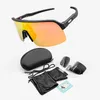 Lunettes de cyclisme transfrontalières à la mode Coupe-vent polarisé changement de couleur sport lunettes de soleil décontractées Lunettes de soleil plein cadre anti-poussière pour hommes et femmes