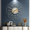 Wandklokken Silent Nordic Watch Art Original Design Digitale 3D-klok Larges Classic Relojes Murale Live Home Decor