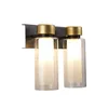 Wall Lamps Modern Copper LED Lights Bedroom Bedside Study Light Living Room Balcony Aisle Gold Lamp Corridor Sconce