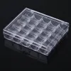 Sewing Notions & Tools 25Grid Bobbins Storage Box Transparent Plastic Case Multifunction Nail Manicure Decor273m