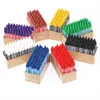 Marqueurs 50pcs travail du bois grande tête crayon multifonctionnel non sale main multicolore écriture marque pierre mur stylo art papeterie