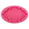 Baking Moulds Mirror & Flower Border Shape Silicone Fondant Soap 3D Cake Mold Cupcake Jelly Candy Chocolate Decoration Tool FQ3200