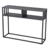 Living Room Furniture American porch table metal wrought iron long bedroom office el display table narrow side289T