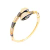 braccialetti bangle con serpente di diamanti neri per donna braccialetti da uomo in oro con charm tennis infinito Gioielli di design di lusso Fashion Party Regali di nozze Coppia di compleanno