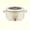 3.5L Large Capacity Electric Hot Pot - Double Ear Design, Non-stick, Multifunctional - Perfect for Household & Dormitory Use!