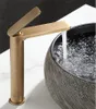 Brushed Gold Bathroom Faucet Gray/Black Basin Faucet Cold And Hot Brass Sink Mixer Sink Tap Chrome Wall Mounted Water Tap