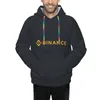 Herrtröjor binance mynt krypto gruvarbetare män hoodie daglig casual polyester lättvikt gym atletisk huvtröja tröja med fickan med fickan