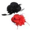 Headpieces Kids Fascinator Hats Girl Small Hat Tea Party Headdress Evening Fancy Dress Up Pography Props