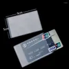 Korthållare 10st/Lot Transparent Protector Sleeves Bank Bussvattentät ID Dokument Case Business Cover Purse Väskor