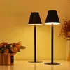 Table Lamps LED Touch Lamp Retro Bar 3 Level Brightness Night Light USB Rechargeable Portable Desk For Indoor Decor