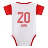 23 24 Roupas de bebê MULLER SANE Camisas de futebol GNABRY SARR KIMMICH SABITZER CHOUPO-MOTING COMAN Camisas de futebol em casa Uniformes de manga curta