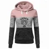 Kvinnors hoodies för kvinnor vegan lotus bokstäver tryckt toppar kawaii tröja femmes tröjor mönster ungdom rolig corduroy gata