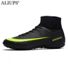 Stivali da pioggia ALIUPS Calcio Uomo Ragazzi Scarpe da calcio Chuteira Campo TFAG Sneaker Futsal Training tenis soccer hombre 230721