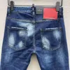 DSQ PHANTOM TURTLE Jeans Herren Jeans Herren Luxus Designer Jeans Skinny Ripped Cool Guy Causal Hole Denim Fashion Brand Fit Jean Man Washed Pant 60839