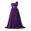 Sweetheart Chiffon Country Bridesmaid Dresses Formal Maid of Honor Backless One Shoulder Beach Plus Size Dresses Party Evening Gow216x