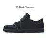 Basketball Shoes Sports Sneakers Fragment Reverse Mocha Black Phantom With Box Quality 1 Ts Suede 3M Men Women 1S Ts