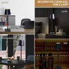 Candeeiros de mesa LED candeeiro de mesa portátil de luxo moderno Lamparas de mesa sem fio cabeceira USB recarregável luz noturna à prova d'água