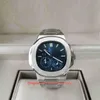 Предметы Mens Watch Classic 40 5 мм Nautilus 5712 1A-001 Blue Dial Power Reserve Sapphire Glass Watch