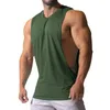 Erkek Tank Tops 2023 Stil Fitness Kolsuz Top Nefes Alabilir Spor Yeleği Gym Muscle Man Tshirt 230721