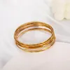 Bangle Fashion Simple Internet Celebrity Thin Circle Nine Piece Bracelet Set Retro Design Metal Geometric Women 040