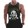 Herrtankstoppar gym Kläder Bomull Bodybuilding Tank Top Bodybuilder Mens Ropa Hombre Tops Singlet Erkek ärmlösa män 230721