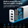 PD20W Home Wall Charger 3USB+тип C быстро зарядка адаптер для iPhone 14 Pro Max Samsung