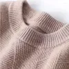Męskie swetry 2023 Autumn Winter Knitwear Ubrania Klasyczna Anglia wiatr solidny kolor Man Grube sweter Mode Mężczyzny Pullower D69