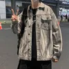 Herrenjacken Denim Herrenmode Vintage Cargo Herbst Männer Jacke Stretch Streetwear Skateboard Jugend Jeans Plus Größe Z23