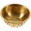 Tigelas Tigela Bacia do Tesouro Oferecendo Decoração Riqueza Latão Ouro Chinês Dourado Casa Água Decorativo Cobre Dinheiro Bom Altar Tibetano