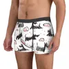 Mutande Uomo Scottish Terrier Cani Boxer Slip Pantaloncini Mutandine Biancheria intima morbida Regalo per amante dei cani animali Novità maschile Taglie forti