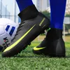 Stivali da pioggia ALIUPS Calcio Uomo Ragazzi Scarpe da calcio Chuteira Campo TFAG Sneaker Futsal Training tenis soccer hombre 230721