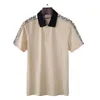 Herren Stylist Poloshirts Italien Männer Kleidung Kurzarm Mode Lässig Herren Sommer T-Shirt Viele Farben sind verfügbar 01