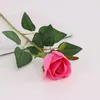 Fleurs décoratives branche unique velours Rose fleur artificielle maison mariage fête toile de fond décoration scène mise en page fausse Simulation