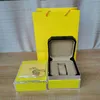 Selling Top Quality Watches Boxes 1884 Navitimer Watch Original Box Papers Leather Yellow Handbag For SuperAvenger SuperOcean 309N