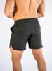 Herr shorts solid färg lätt tallrik sommar fitness casu