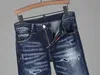 PHANTOM TURTLE Jeans DSQ da uomo Jeans firmati di lusso da uomo Skinny strappati Cool Guy Causal Hole Denim Fashion Brand Fit Jeans Pantaloni lavati da uomo 61283