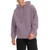 Men's Hoodies Winter H And Thick Hooded Solid Color Sweater Sweatshirt Men No Hood