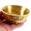 Bowls Bowl Treasure Basin Offering Decor Wealth Brass Gold Chinese Golden Home Water Decorative Copper Money Good Tibetan Altar