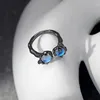 Cluster Rings Hip Hop Custom Gun Black Metal Open Ring In South Korea Tendência Moda Design Versátil Casal Par