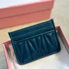 Mius Purse Small Matelasse Nappa Leather Woman Fashion Purse Designer Wallet