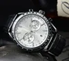 2024 OMEG NEW SIVE STITCHES LUXURY MENS WATCHES QUARTZ WATTE TOP BRADD HOT CLOCKステンレススチールストラップメンファッションアクセサリースタイルOME-01