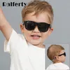 Ralferty Flexibele Pasgeboren Kinderbril Zonnebril Meisje Jongen Gepolariseerde UV400 Bescherming 0-2 Jaar Baby Baby Shades Oculos