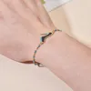 Braccialetti con ciondoli ZMZY Bracciale con tacchi alti Ciondolo rosso Catena in acciaio inossidabile Coppia di corde per gioielli da donna Ballerino Regali sexy